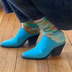 Good Guys Don’t Wear Leather - vegan mules